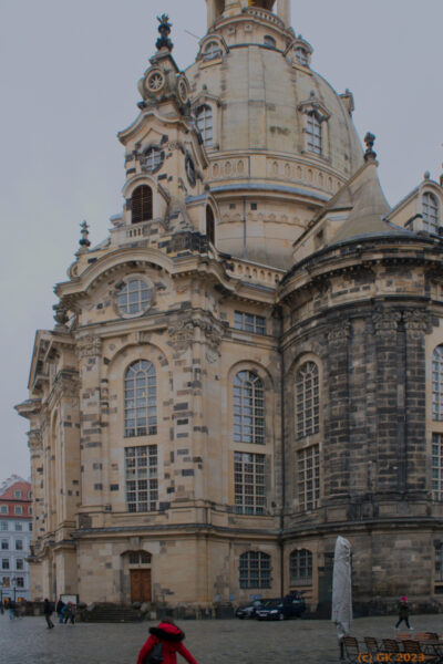 Frauenkirche Dresden, zerstört am 13. Februar 1945