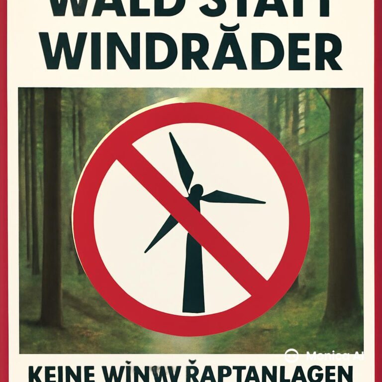 Wald statt Windkraft